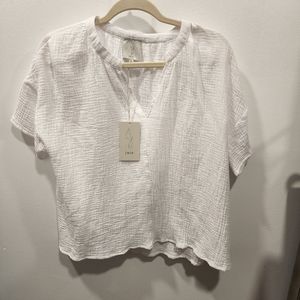 Women's Joie top Sz S 100% cotton NWT